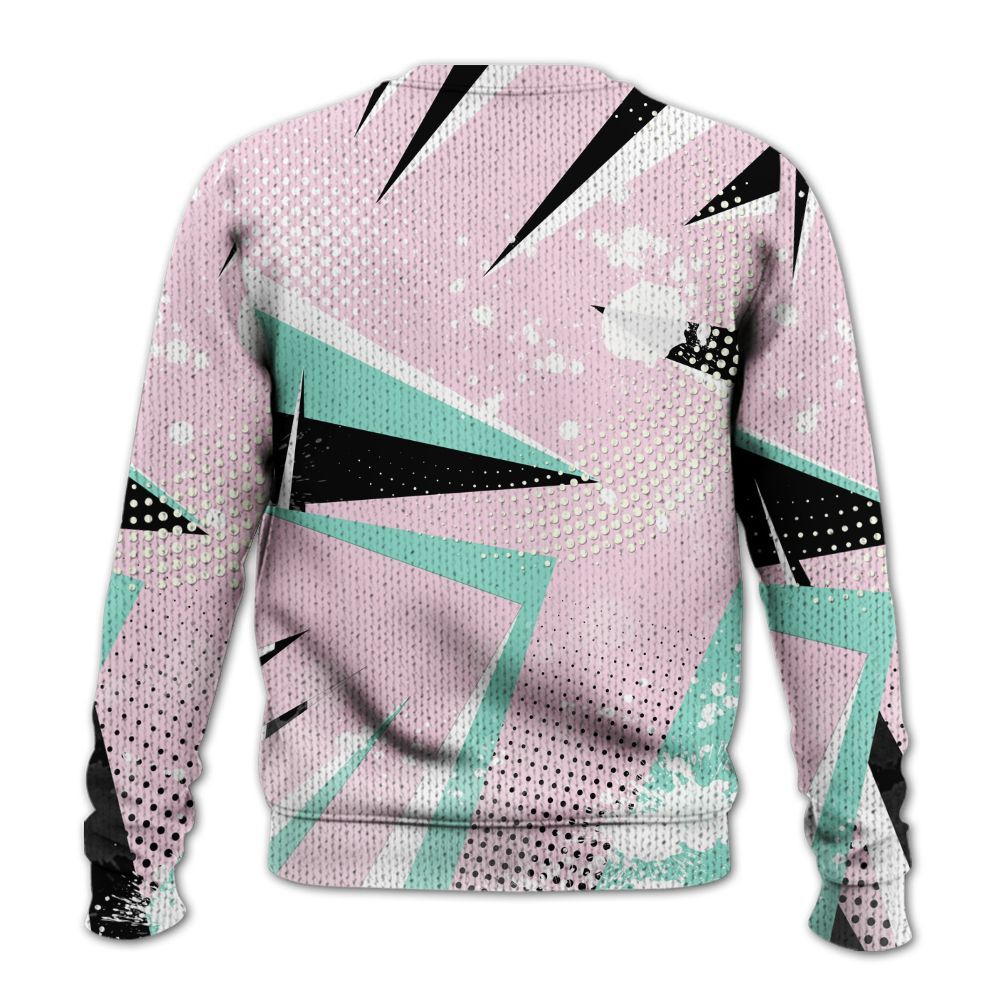 Knitted Sweater To Match Retro Easter 5s - Poly Trust No One Dripping