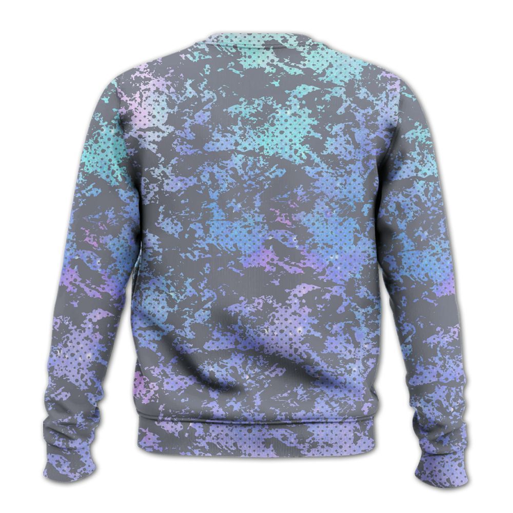 Sweatshirt To Match Zen Master 4s - Show Me The Money Retro All Over Print