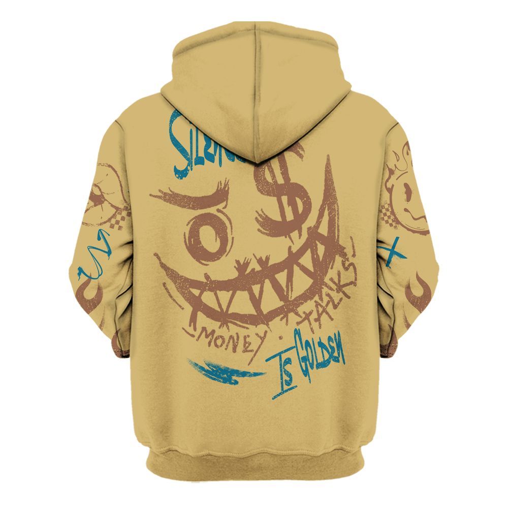 Hoodie To Match Retro Cacao Wow 4s - Mouth Burning Street Style All Over Print