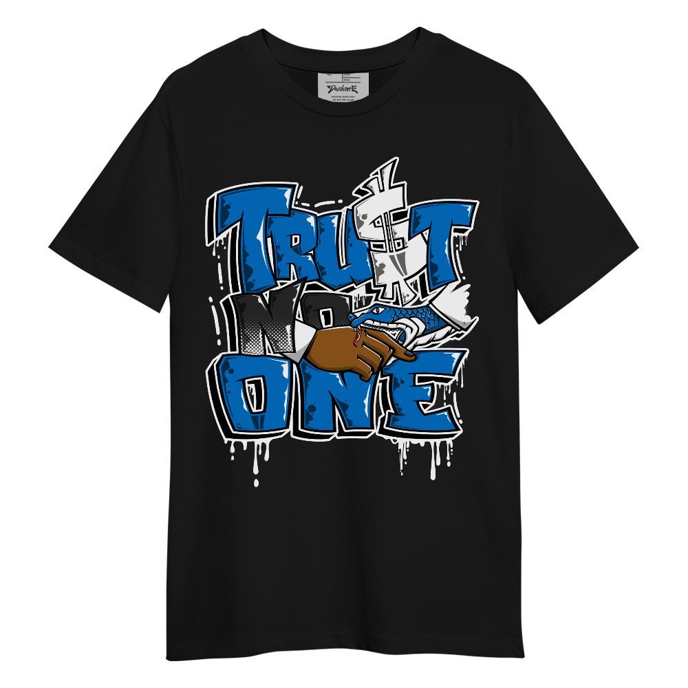 Shirt To Match Blueberry 12s - Dripping Trust No One Unisex Shirt