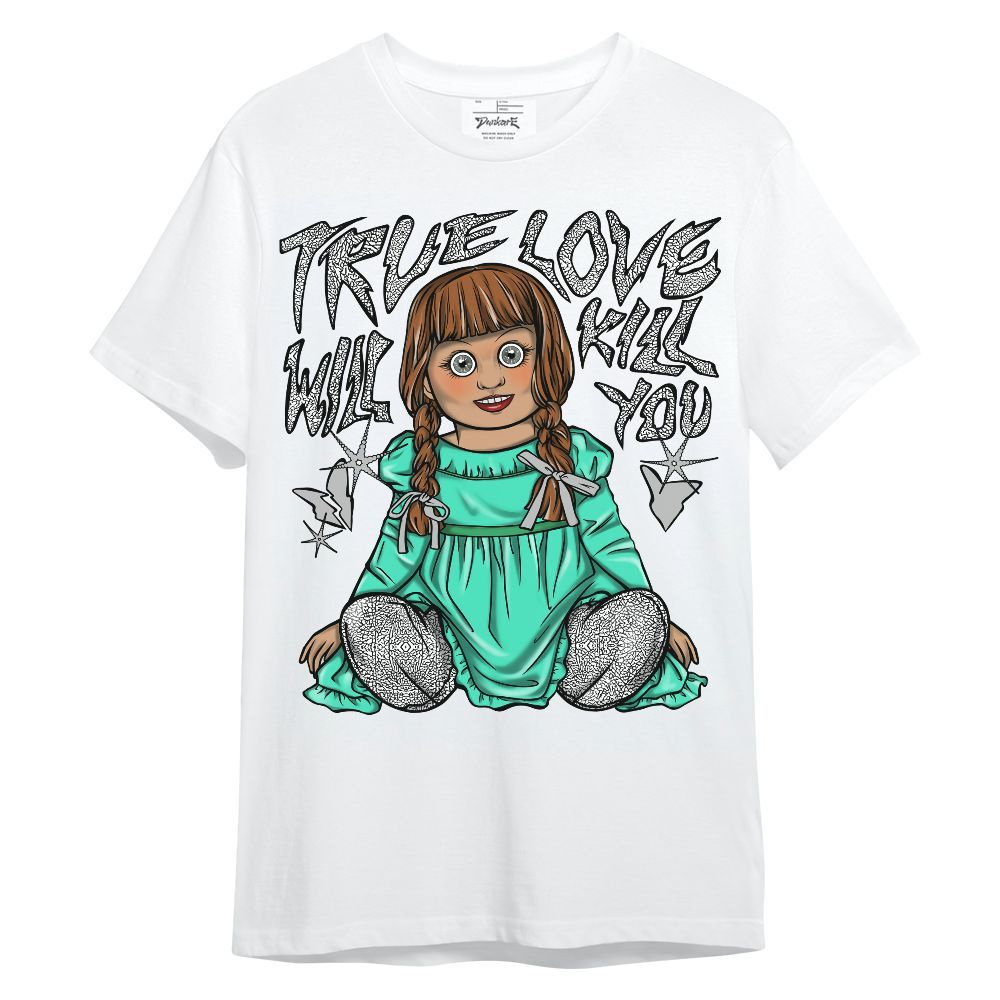 Shirt To Match Black Green Glow 3s - Genuine Loves Bear Unisex Shirt