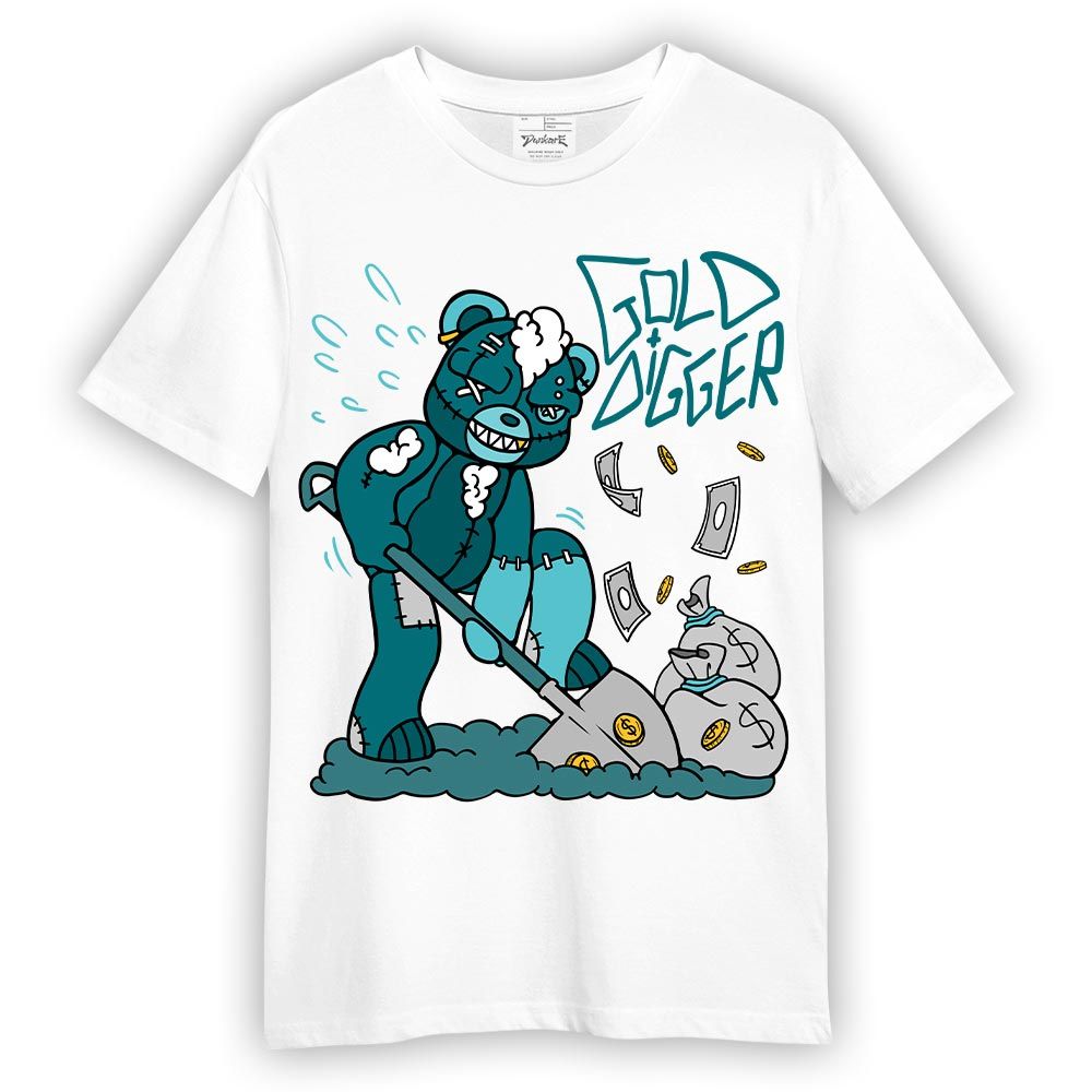 Shirt To Match Oxidized Green 4s T-- Goal Digger Hugz T-Shirt Unisex