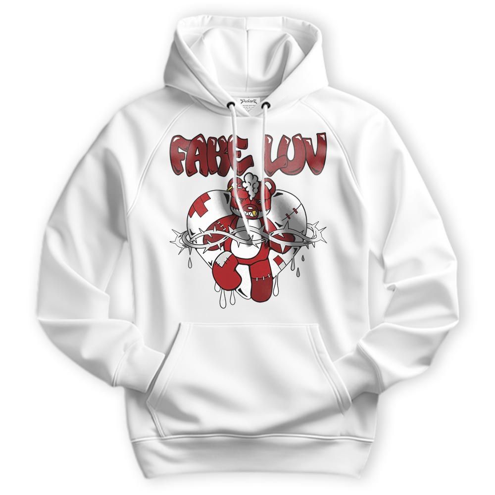 Sweatshirt To Match Red Taxi 12s Hoodie - False Romance Hugz Version 2 Hoodie Unisex