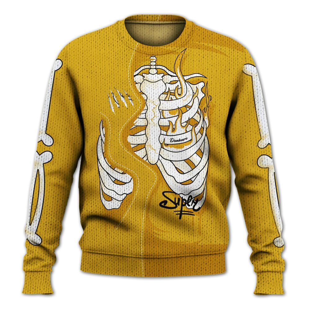 Knitted Sweater To Match Vivid Sulfur 4s - It's The Kick For Me