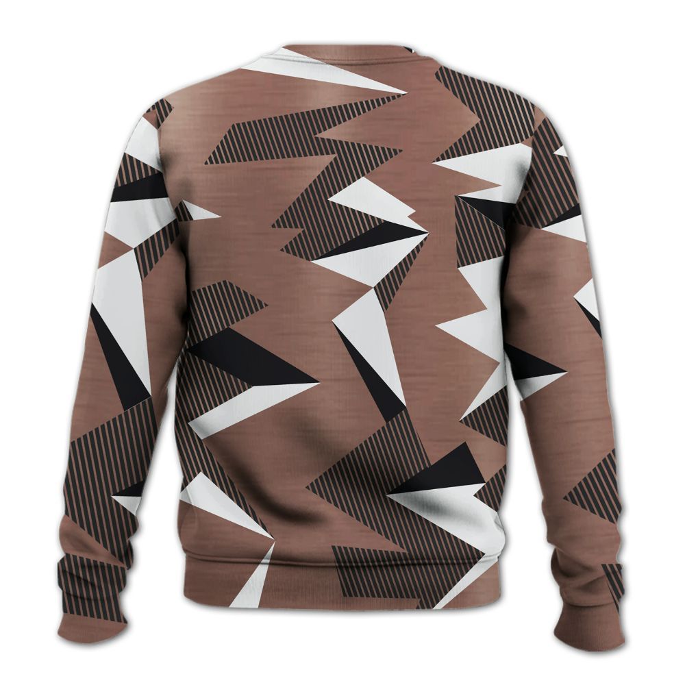 Sweatshirt To Match KD 4 Christmas - Geometric Camouflage Pattern All Over Print