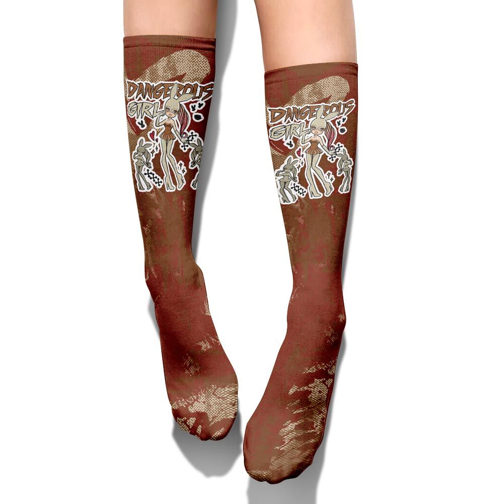 Sock To Match Archaeo Brown 5s - Dangerous.Girl