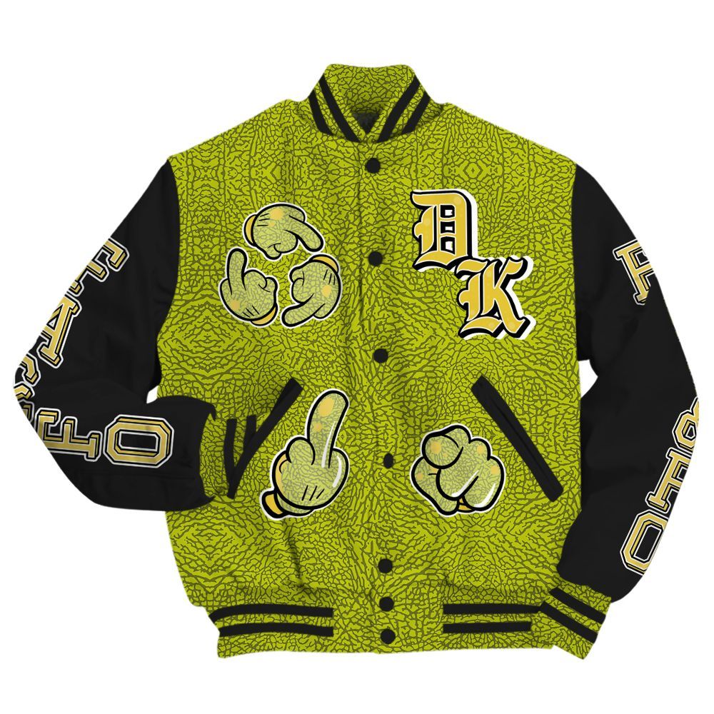 Varsity Jacket To Match Dunk Low QS Halloween Skull - F Around Find Out Graphic All Over Print