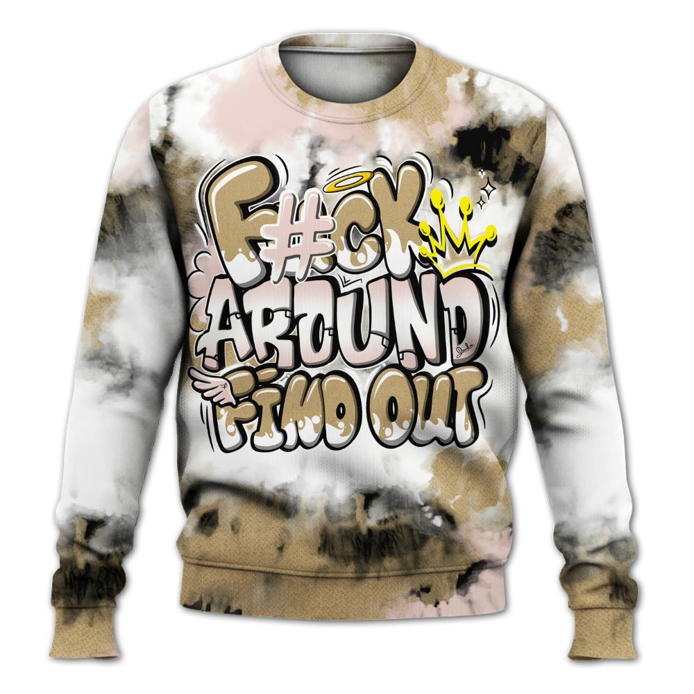 Sweatshirt To Match Low Linen 2025 1s Shirt, FK Around Find Out All Over Print