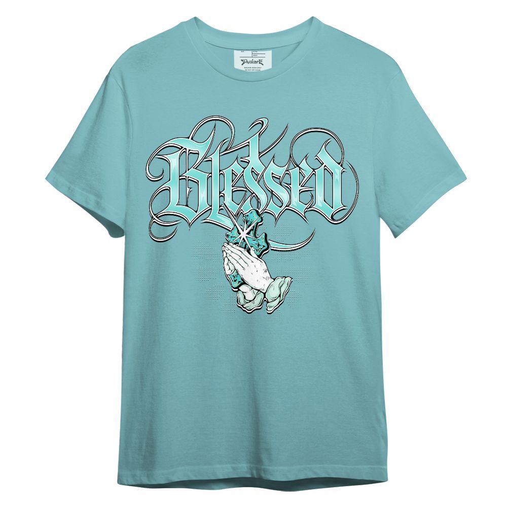 Shirt To Match Low OG Washed Teal 1s - God Blessed Graphic