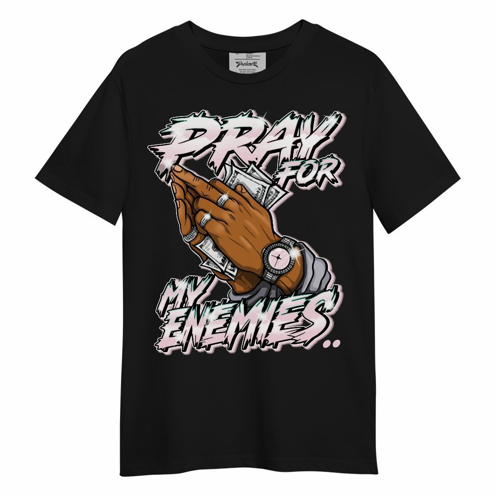 Shirt To Match Retro Easter 5s - Prayed For Enemies Graphic Unisex Shirt