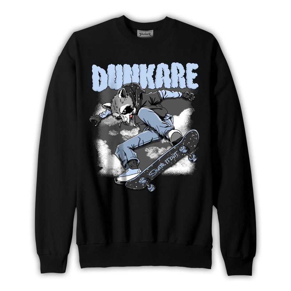 Sweatshirt To match Reverse Oreo 6s Sweatshirt - Skateboard Raccoon Graphic