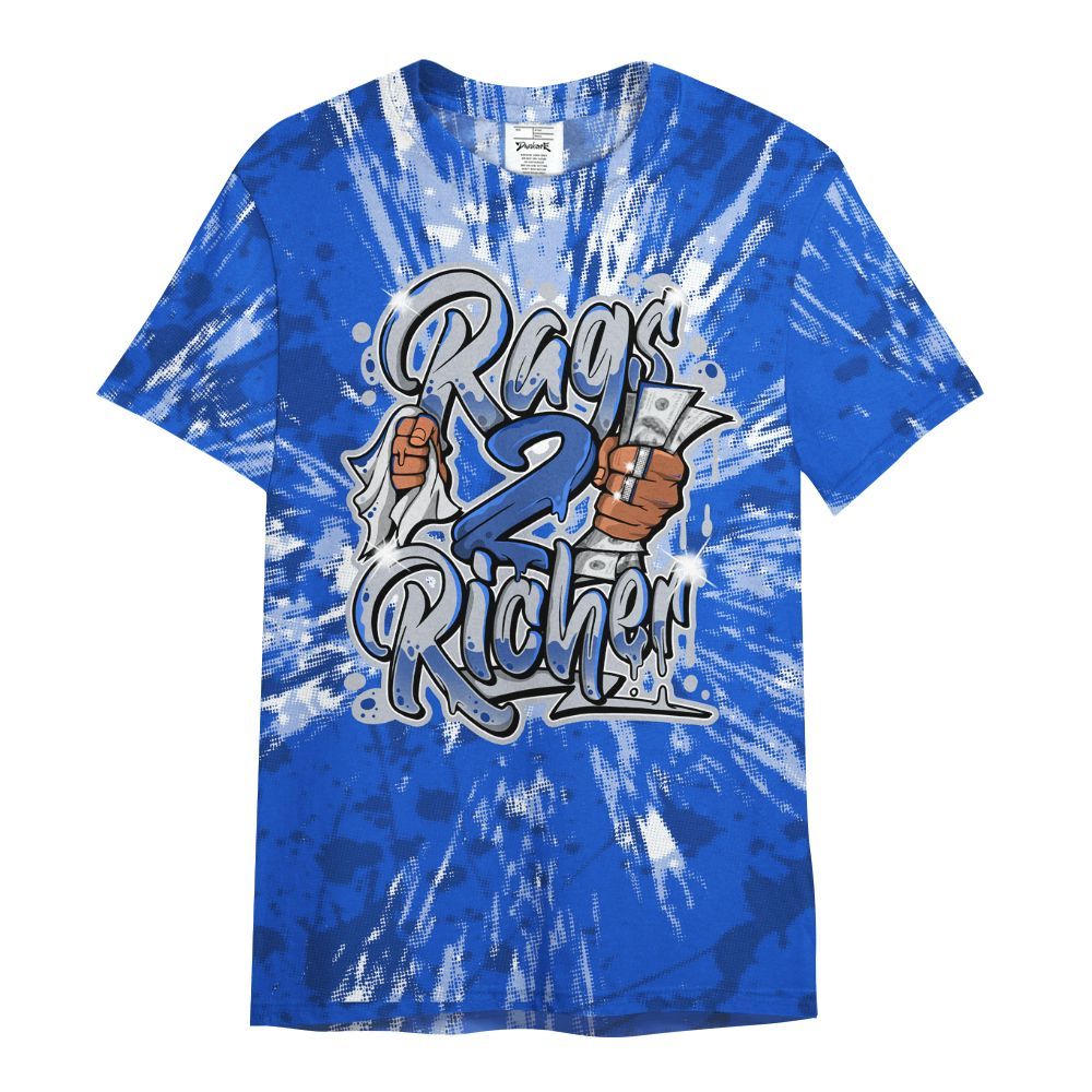 Shirt To Match Air Foamposite One Royal - Rag 2 Rich Graphic Luxury All Over Print