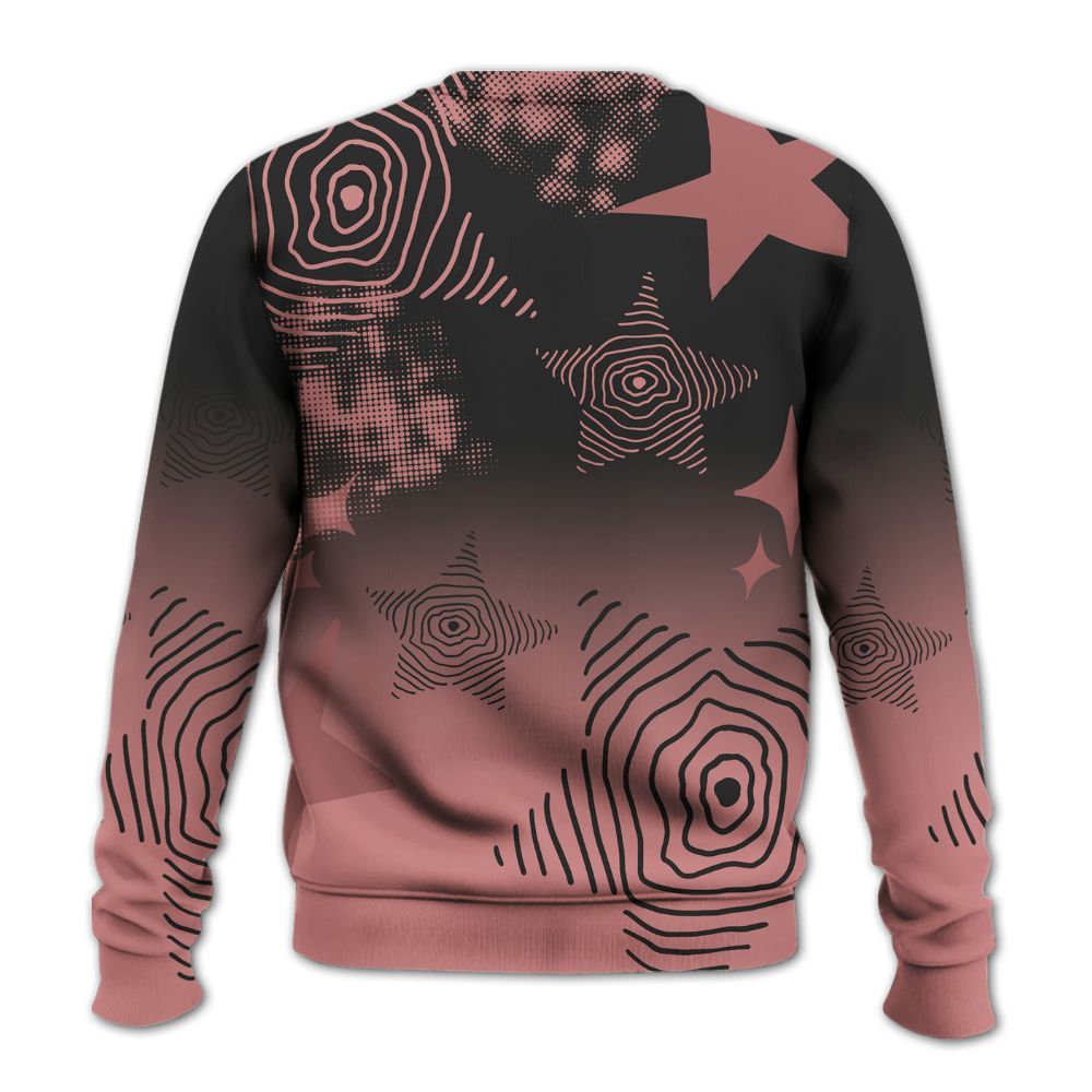 Sweatshirt To Match Low OG Rust Pink 1s - Sneakerz Girlz Unique Starz All Over Print