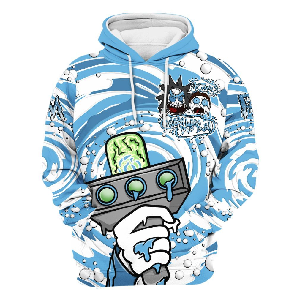 Hoodie To Match Melo 12s - Wubba Rick Drip All Over Print