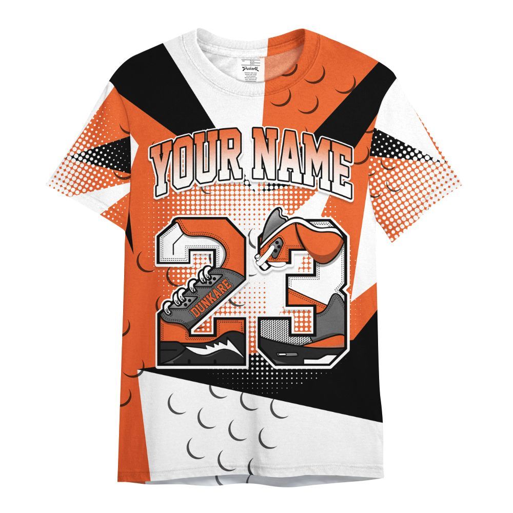 Shirt To Match Retro High OG Shattered Backboard 1s - Custom Name 23 5s All Over Print