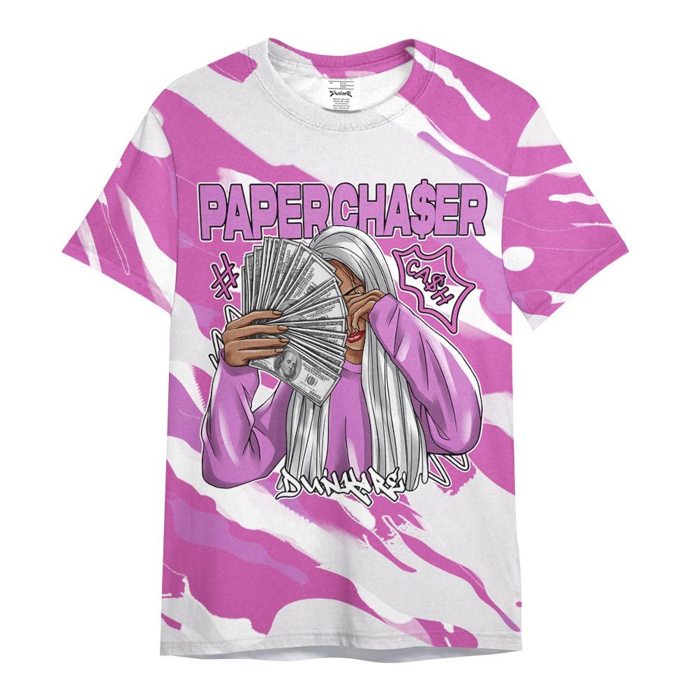 Shirt To Match Hyper Violet 4s - PaperChase Unique Colored Graphic Shirt Unisex