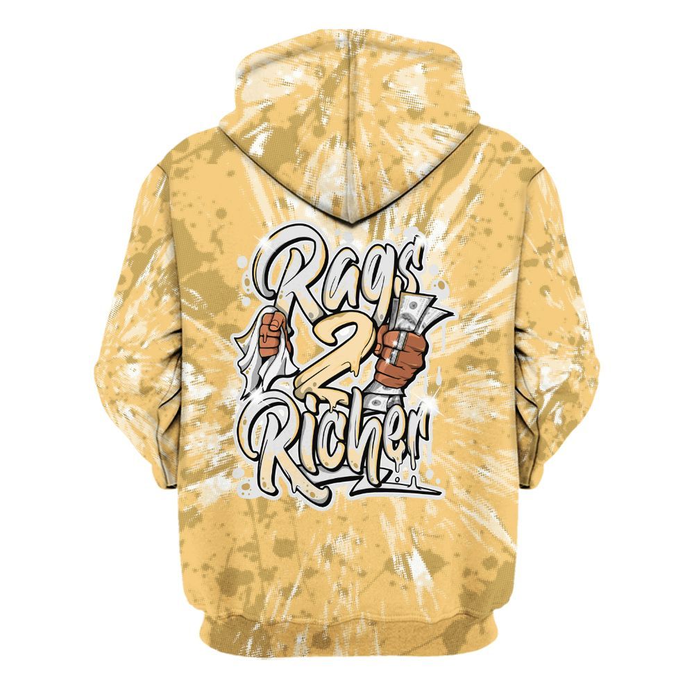 Hoodie To Match Pearl 6s - Rag 2 Rich Graphic Luxury All Over Print