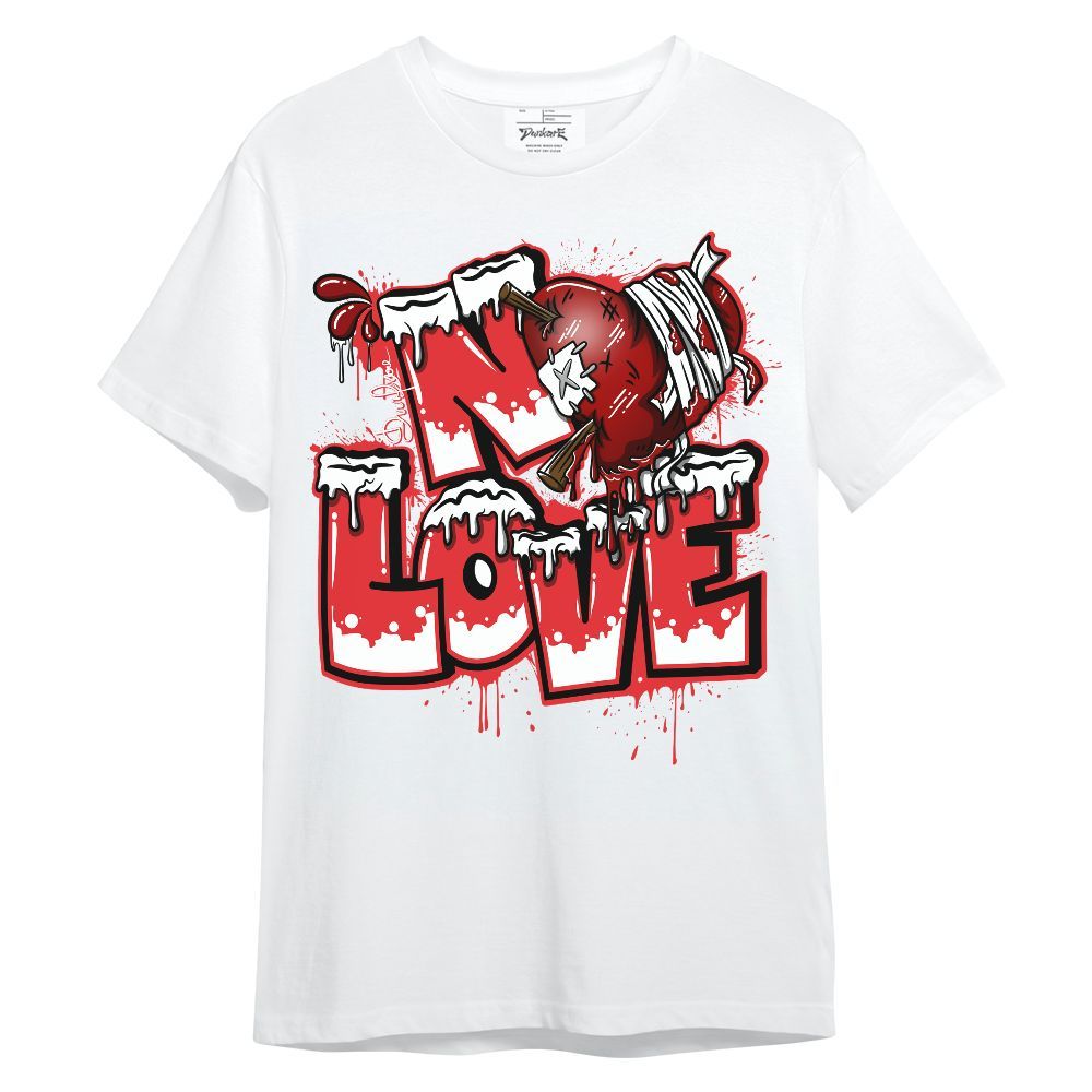 Shirt To Match Chile Red 9s - Drip No Love Streetwear Unisex Shirt