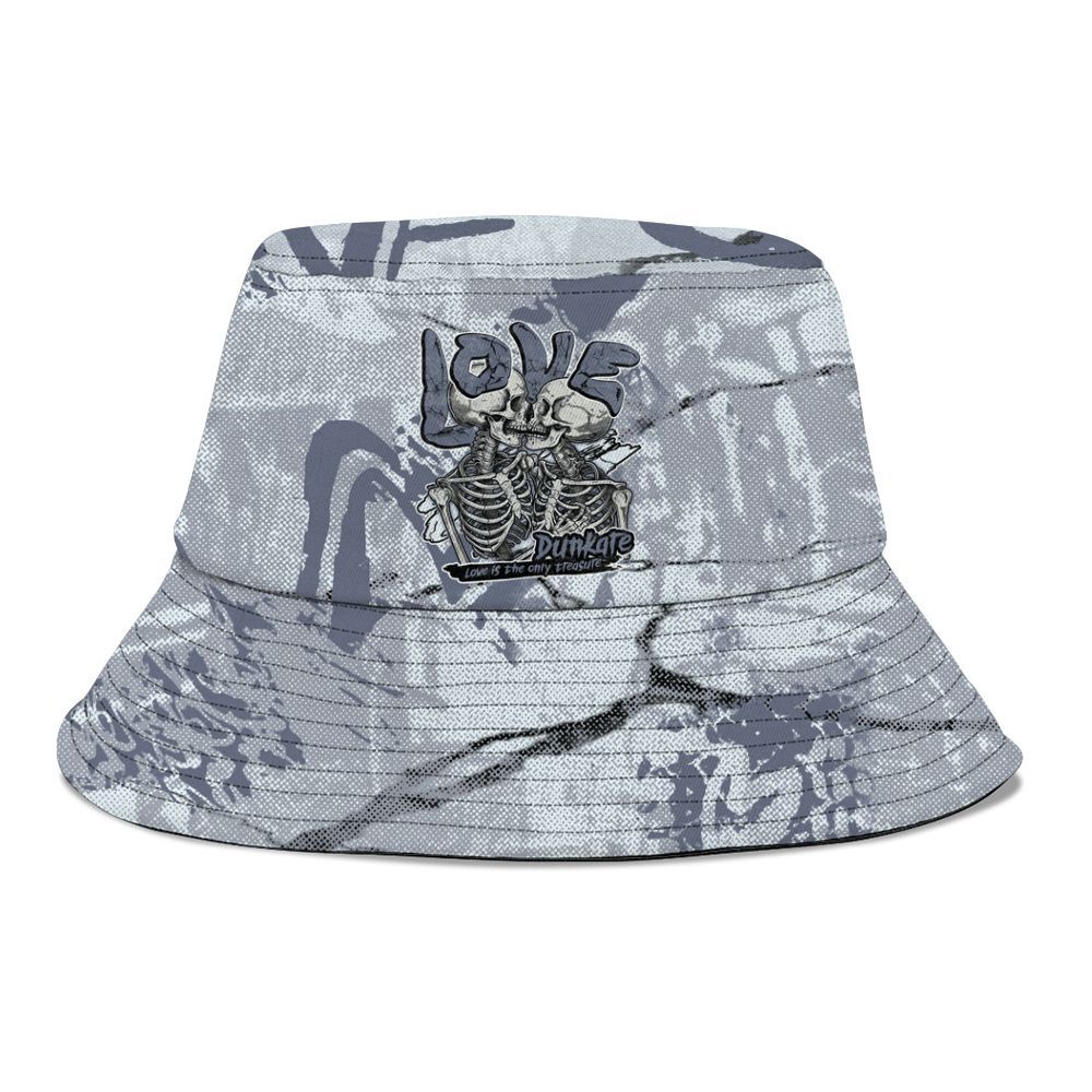 Bucket Hat To Match Air Foamposite Jin Kazama - Skull Love Graphic
