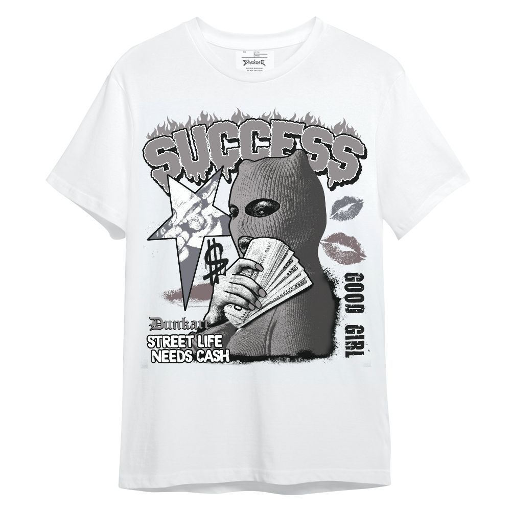 Shirt To Match Cool Grey 11s - Success Money Good Girl Unisex Shirt