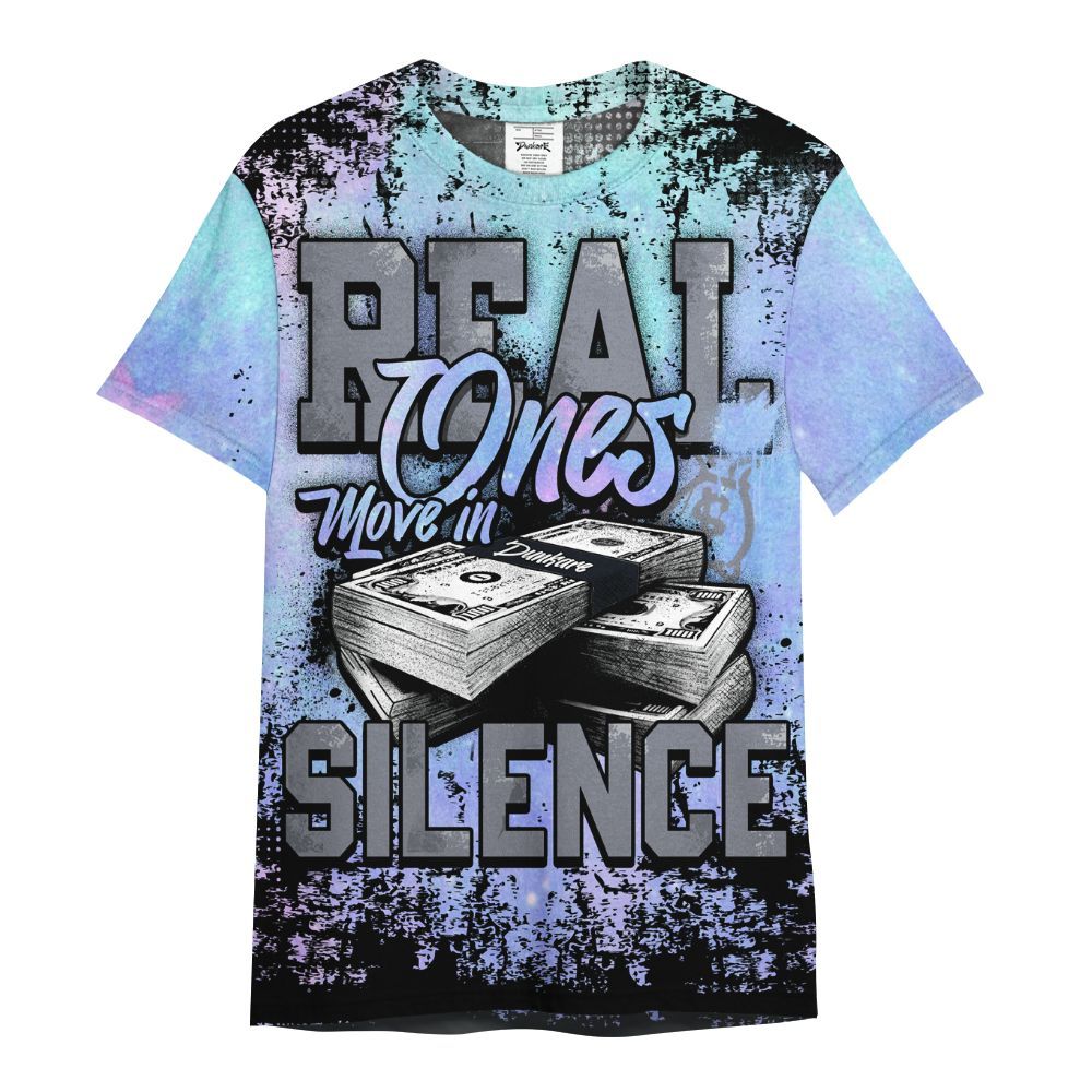 Shirt To Match Zen Master 4s - Move In Silence Money Street Retro All Over Print