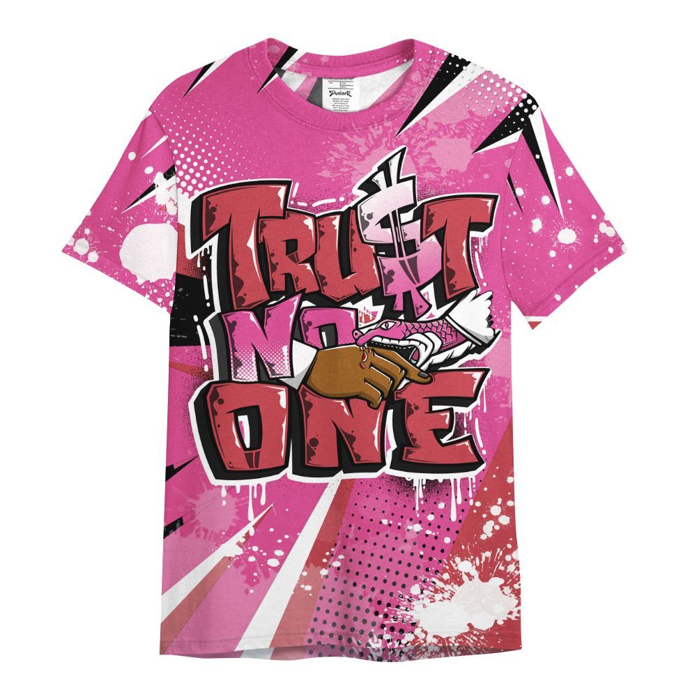 Shirt To Match KD 4 Aunt Pearl - Poly Trust No One Dripping All Over Print