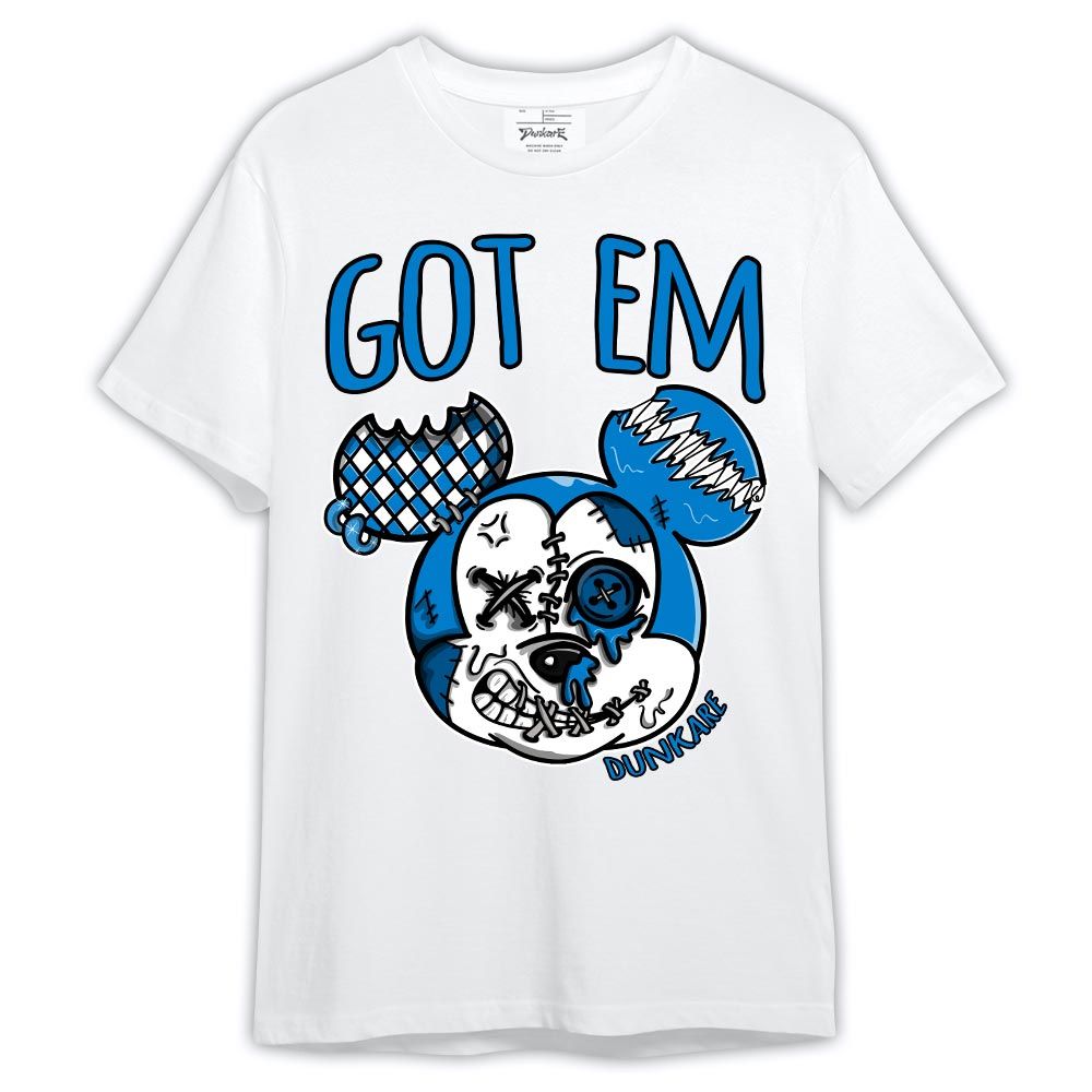 Shirt To Match Industrial Blue 4s - Got Em Dripping Shirt Outfit 1405 NCT