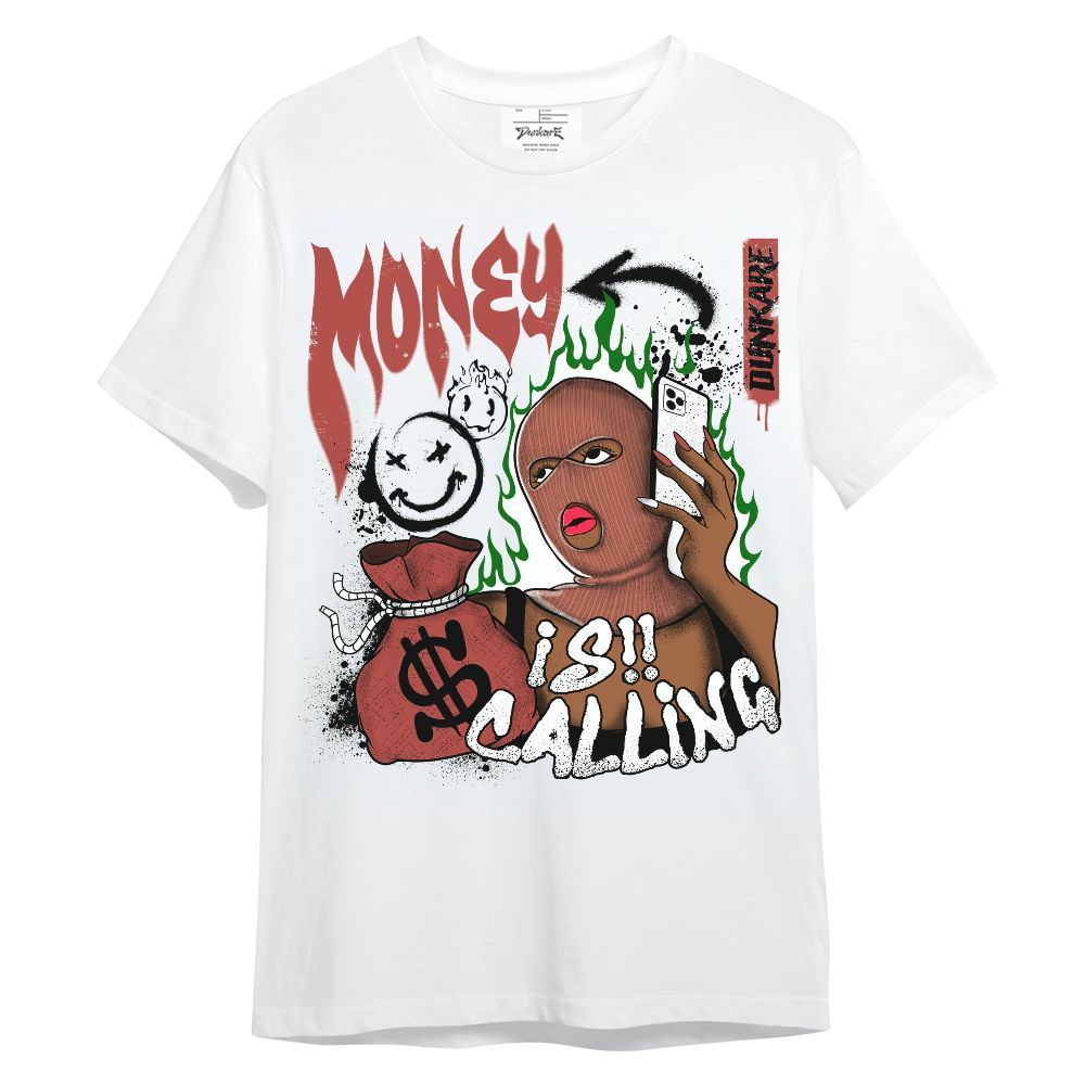 Shirt To Match Dune Red 13s - Money Is Calling Graphic Unisex Shirt