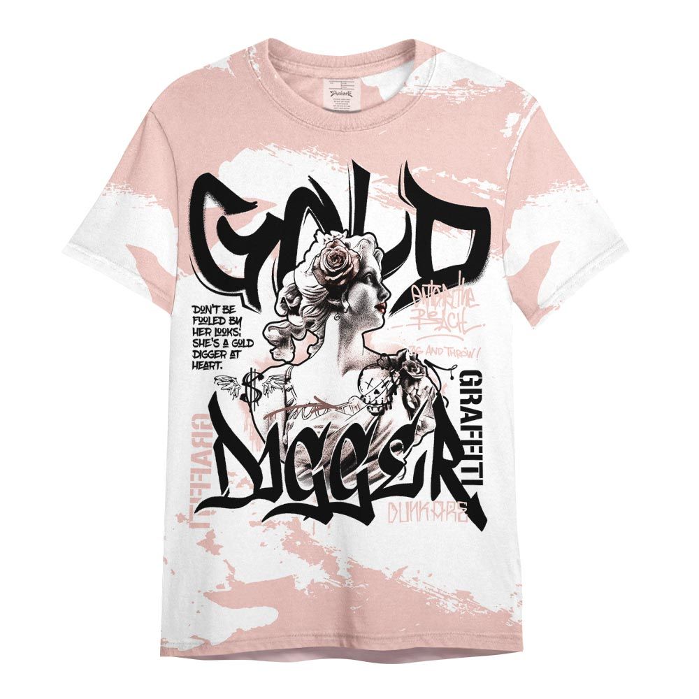 Shirt To Match Low Legend Pink 11s - Gold Digger Retro Shirt Outfit