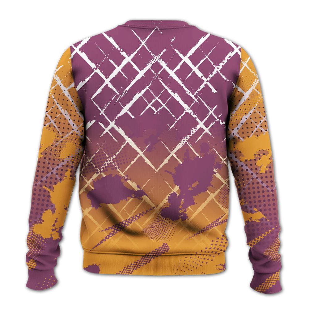 Sweatshirt To Match High OG Brotherhood 1s - Halftone Stand Business Dripping All Over Print