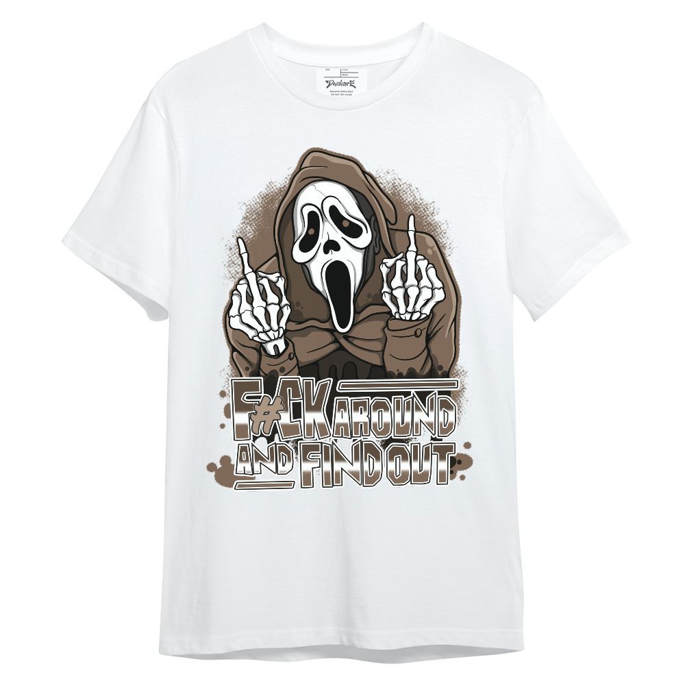 Shirt To Match Dark Mocha Jack - F#CK And Find Out Graphic Unisex Shirt