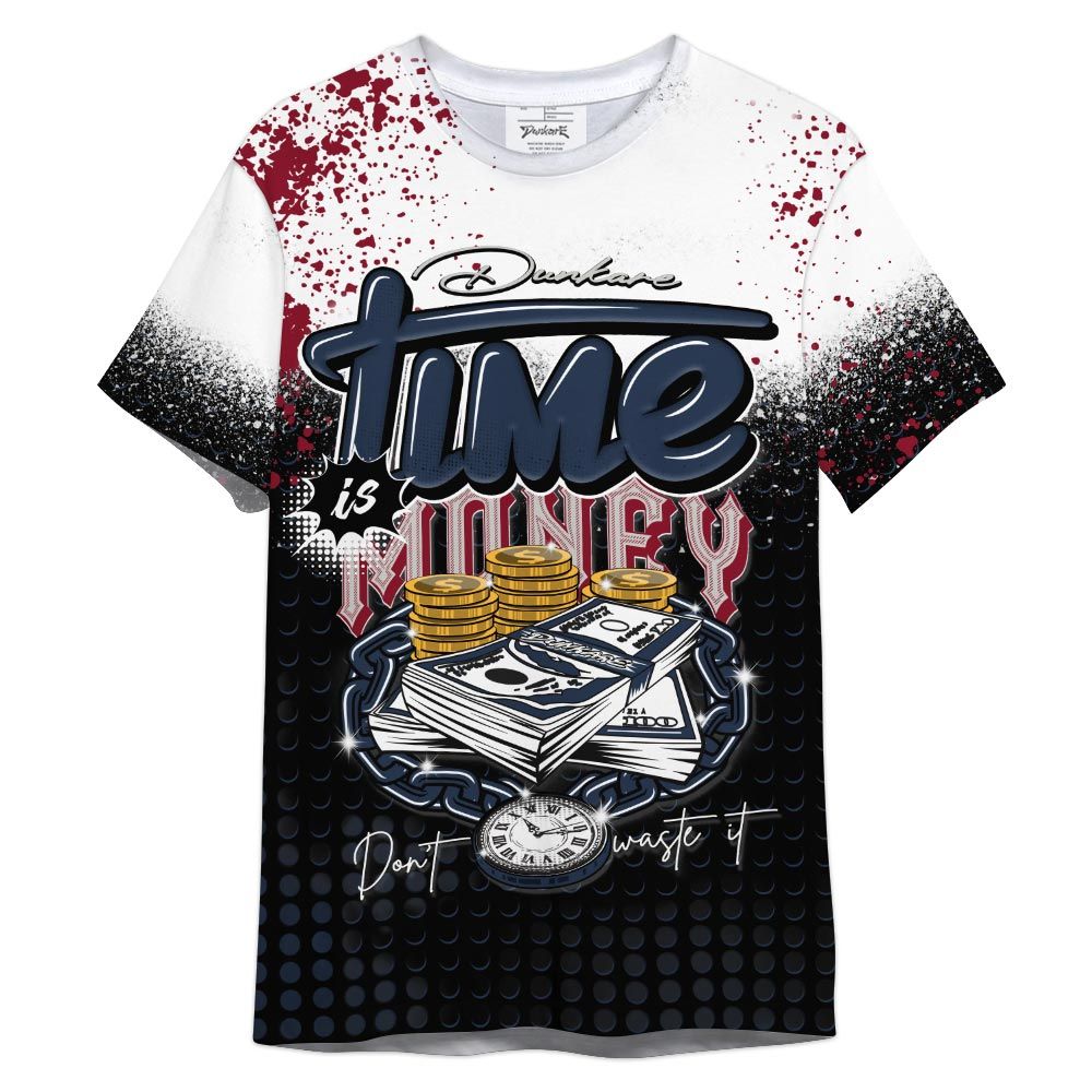 Shirt To Match Retro Olympic 6s - Halftone Time Is Money Shirt Outfit 1405 HDT