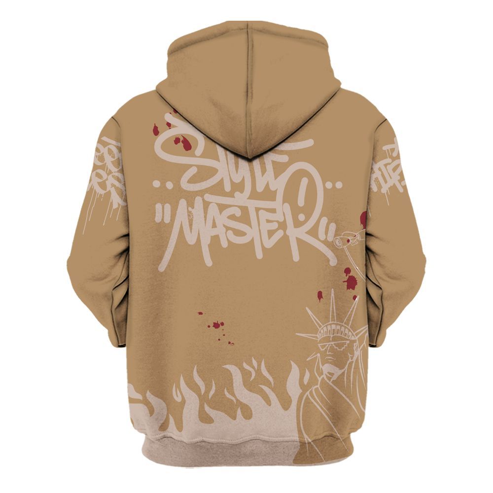 Hoodie To Match Kobe 4 Gold Medal - Graphic Fck Around Find Out All Over Print