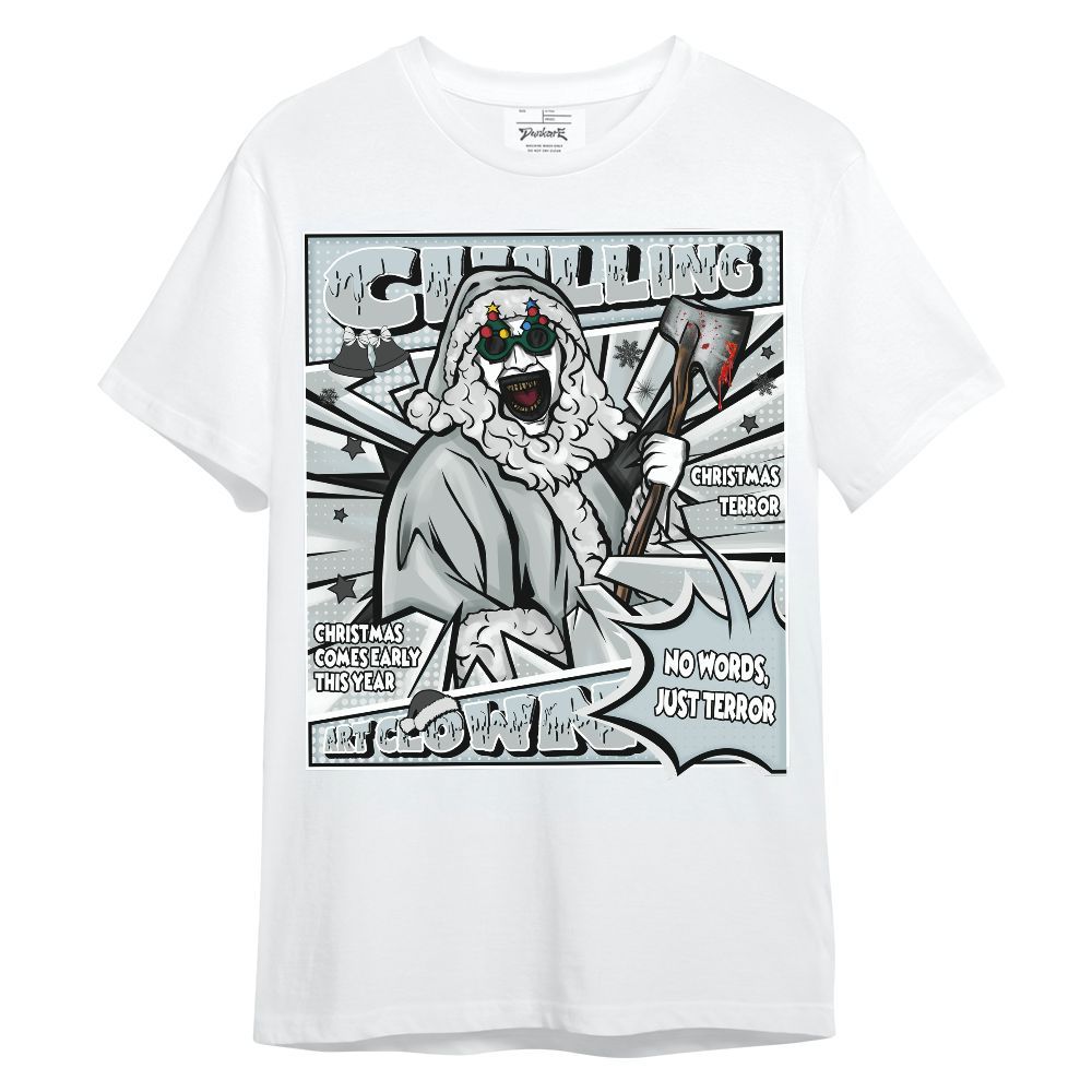 Shirt To Match Black Wolf Grey 12s - Chilling Art Clown Halloween Unisex Shirt
