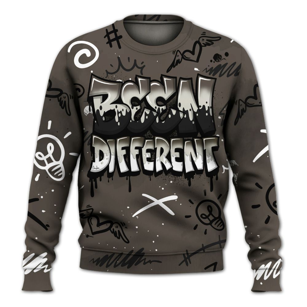 Sweatshirt To Match Cave Stone 4s - Drip Been Di2ferent All Over Print