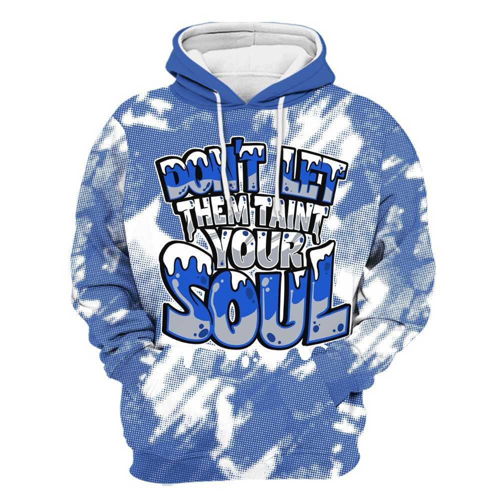 Hoodie To Match Air Foamposite One Royal - Never Taint Your Soul Shirt Unisex Oufit All Over Print