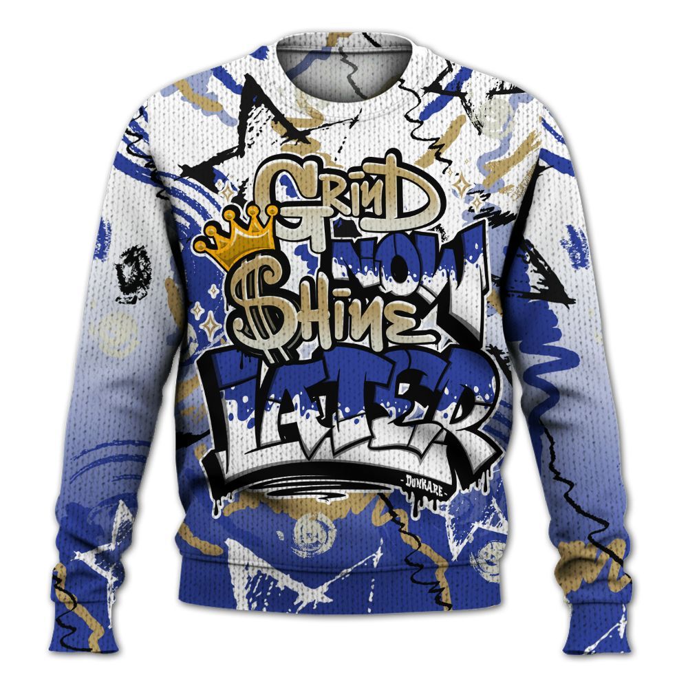 Knitted Sweater To Match Air 180 Concord - Grind Shine Later Drip