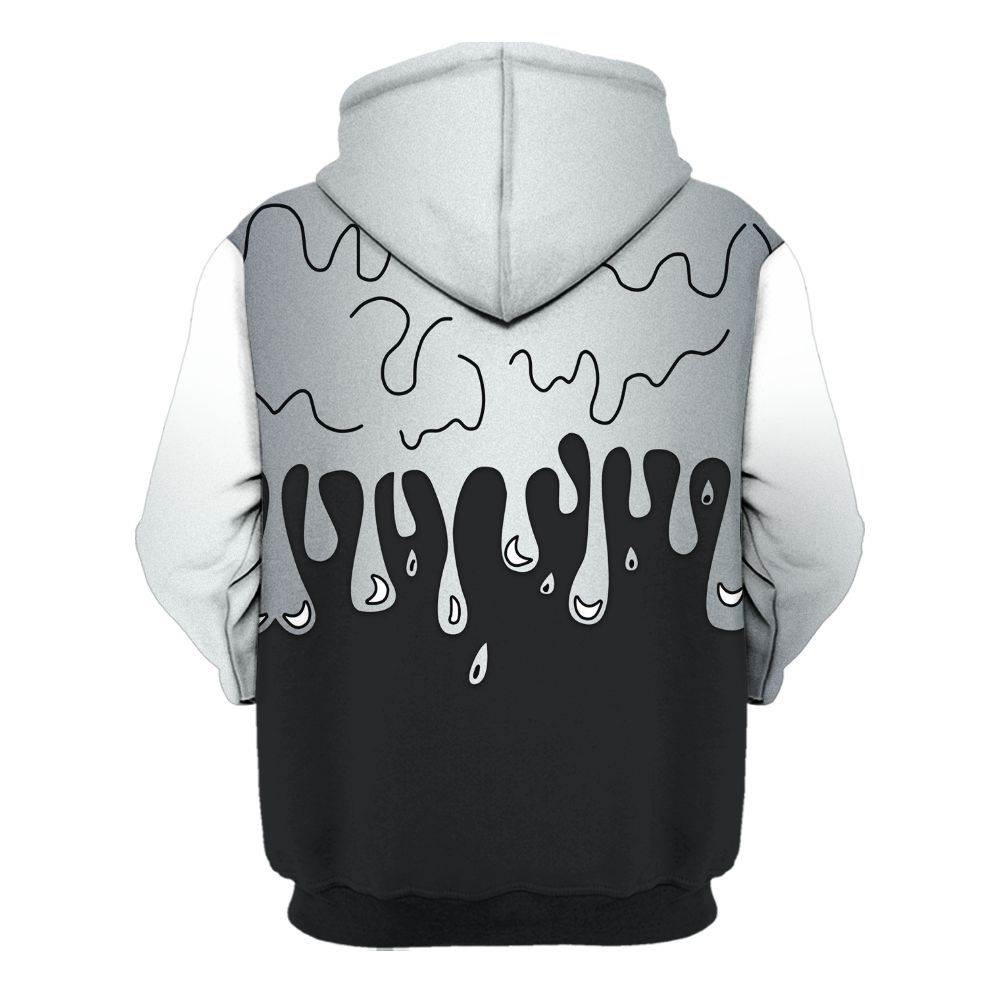 Hoodie To Match Cap And Gown 6s - Snake Trust No One Drip All Over Print