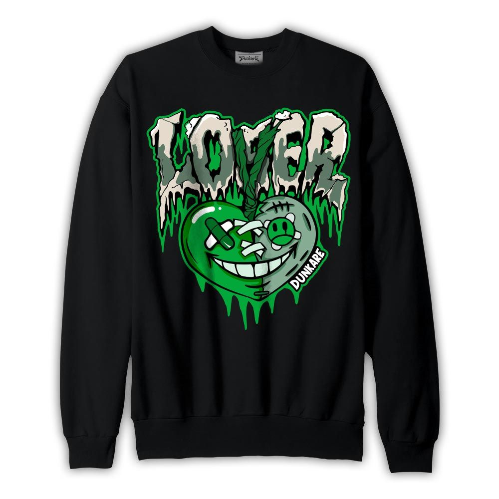Sweatshirt To match Lucky Green 5s Sweatshirt - LOVER LOSER Graphic 2904 PAT