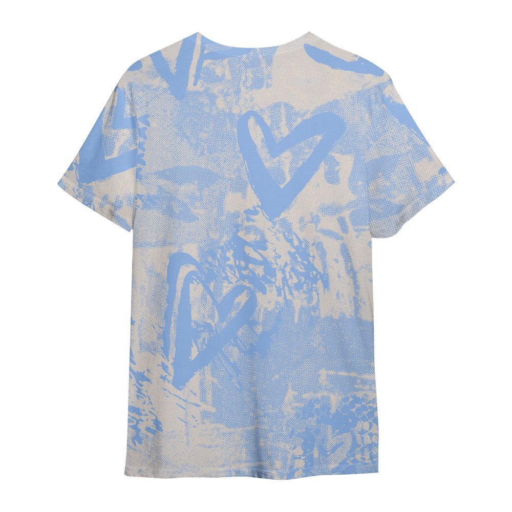 Shirt To Match Air Max 1 Royal Pulse - Sneakerz Girlz Heart Grunge All Over Print