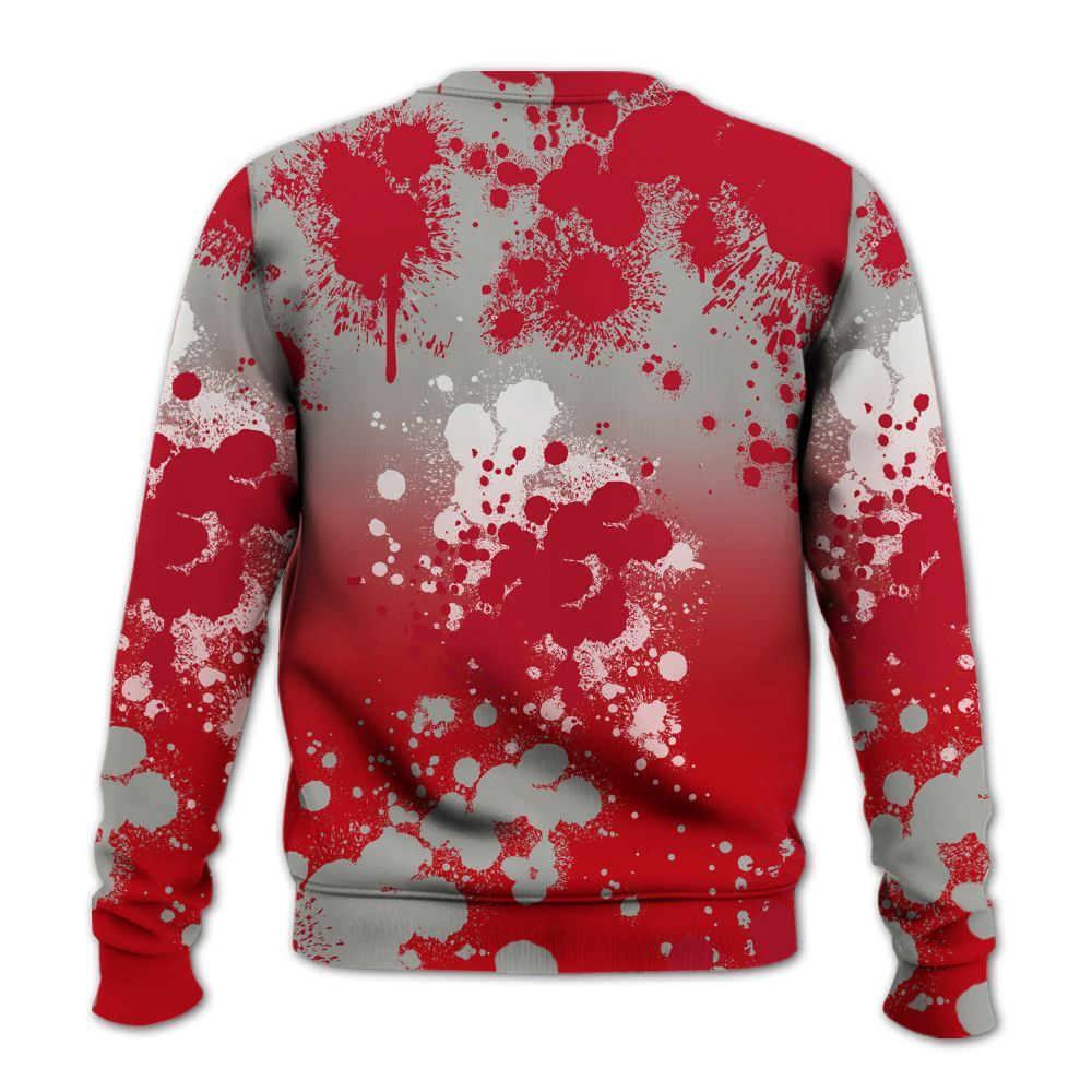 Sweatshirt To Match Air Griffey Max Gray Reds 1s - Trust No One Scary All Over Print