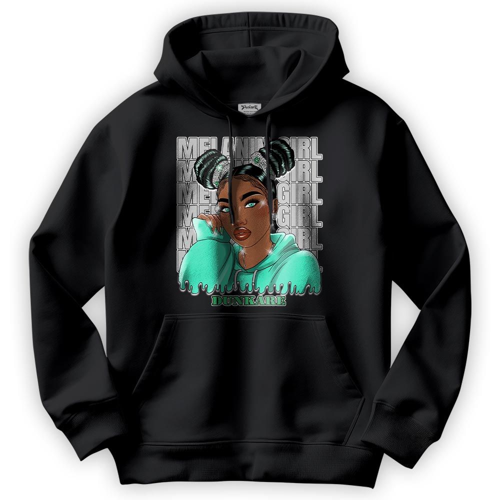 Sweatshirt To Match Black Green Glow 3s Hoodie - Melaninn Unique Hoodie Unisex