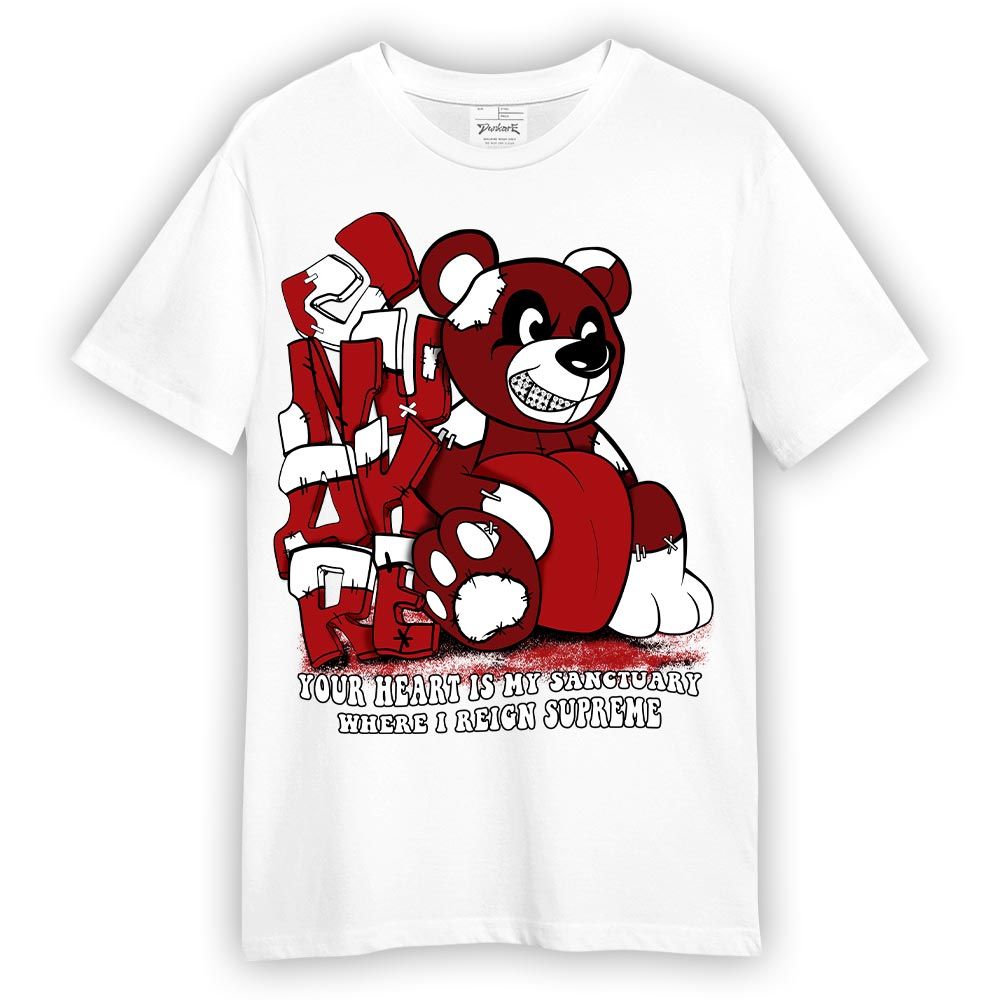 Shirt To Match Red Taxi 12s - Possession Bear Shirt Unisex