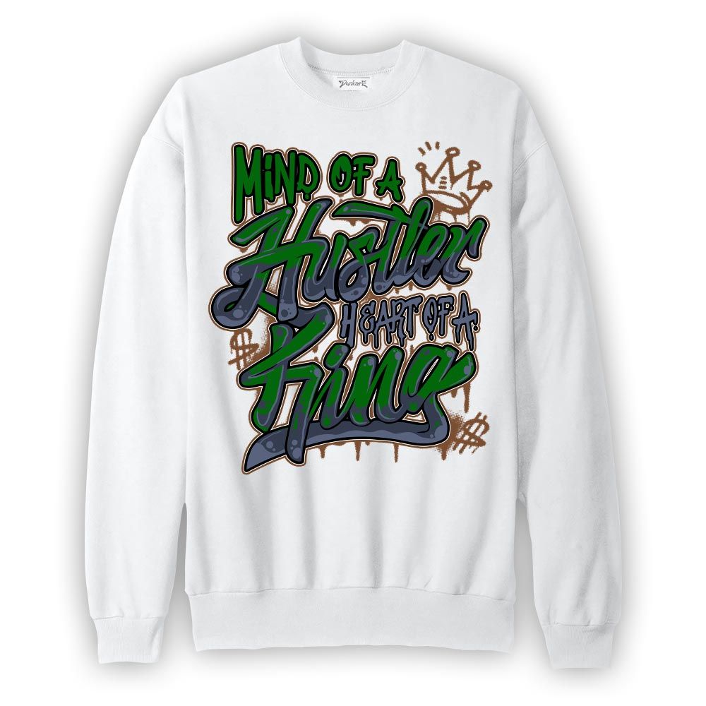 Sweatshirt To match Midnight Navy 13s Sweatshirt - Mind Of Hustlers Heart King Graphic Graphic