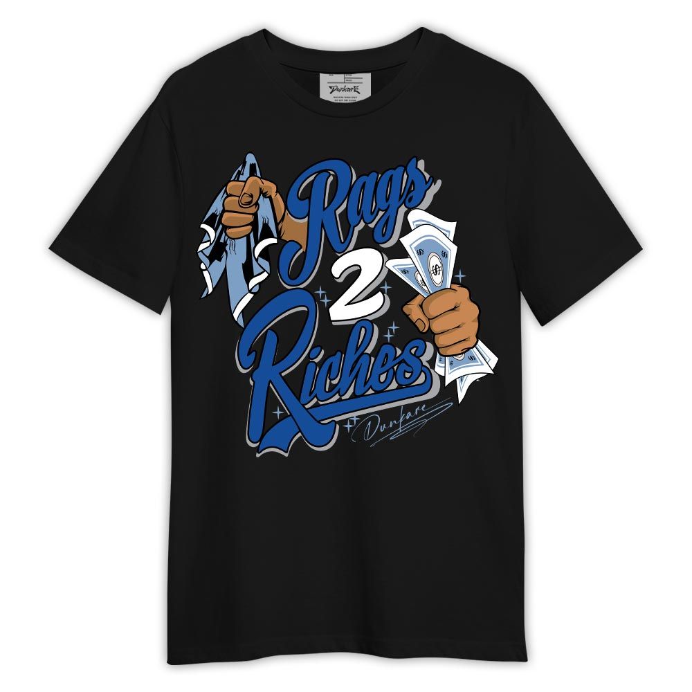 Shirt To Match Low Space Royal 11s - Rag 2 Riches Shirt Outfit
