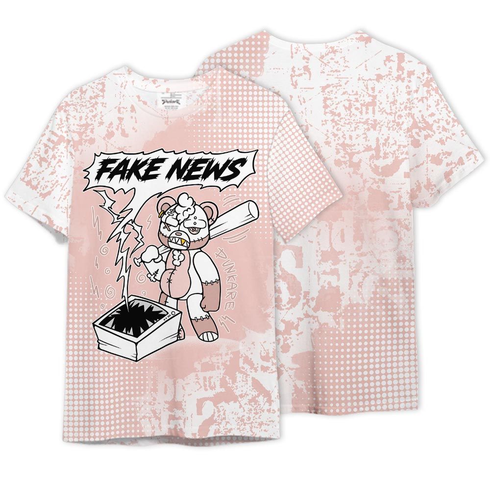 Shirt To Match Low Legend Pink 11s - False News Hugz Graphics Shirt Unisex