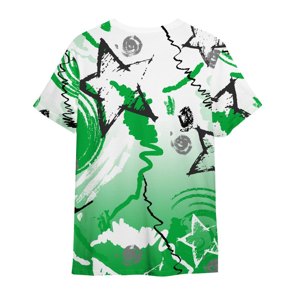 Shirt To Match Lucky Green 5s - Grind Shine Later Drip All Over Print