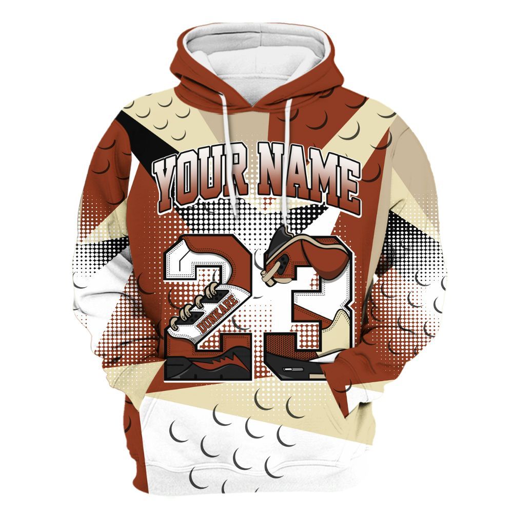Hoodie To Match Retro Eastside Golf 12s - Poly Custom Name Number 23 5s All Over Print