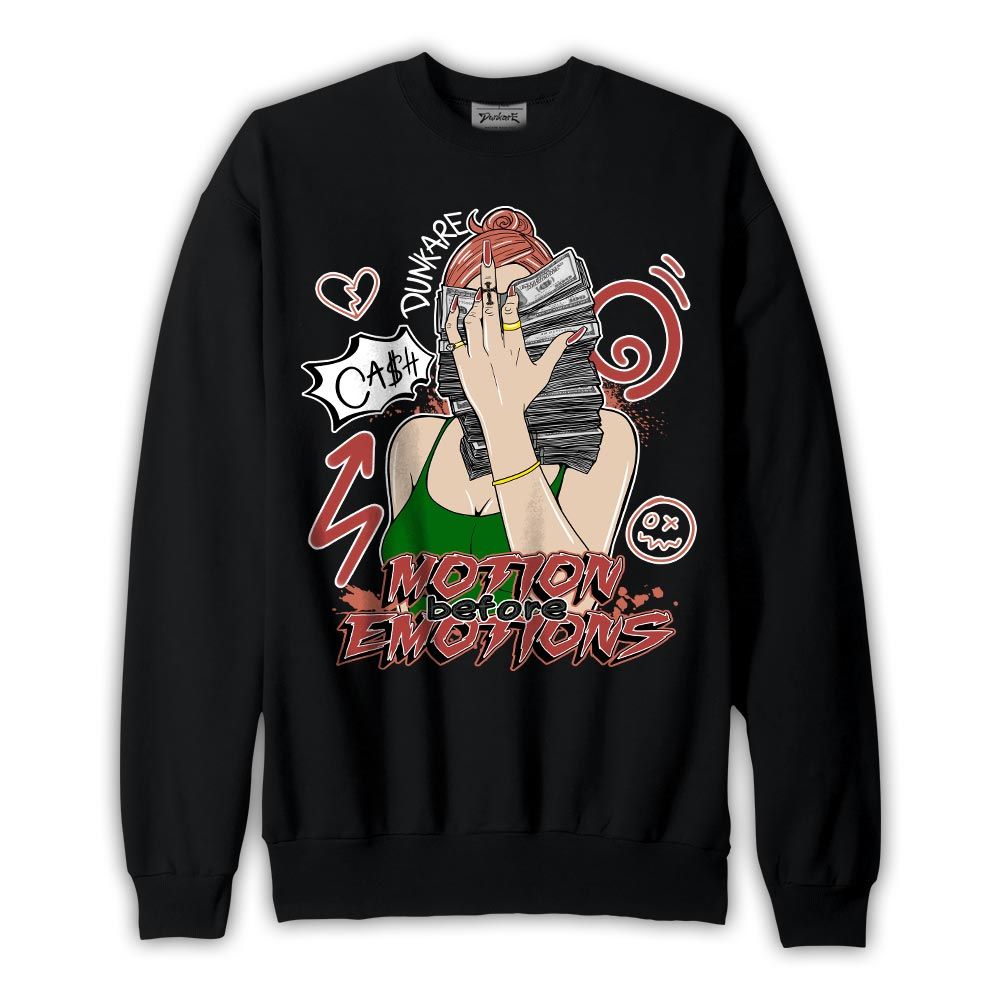 Sweatshirt To match Dune Red 13s Sweatshirt - Motions Before Emotions Unique Graphic