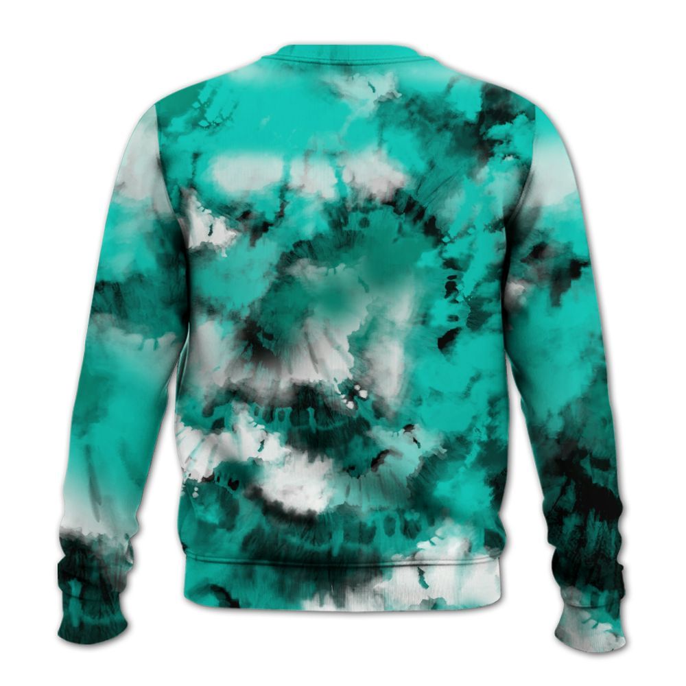 Sweatshirt To Match Dunk Low Clear Jade - SNEAKER Girl Money Drip Tie Dye All Over Print